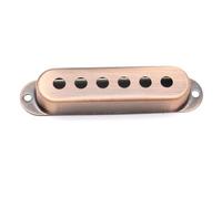 Accesorios de guitarra para principiantes 1 Uds. Cubiertas De Pastilla Única De Guitarra Eléctrica De Latón 48mm/50mm/52mm Para Piezas Accesorios De Guitarra ST/SQ(Red,48mm)