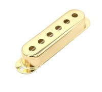 Accesorios de guitarra para principiantes 1 Uds. Cubiertas De Pastilla Única De Guitarra Eléctrica De Latón 48mm/50mm/52mm Para Piezas Accesorios De Guitarra ST/SQ(Gold,50mm)