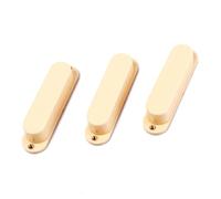 Accesorios de guitarra para principiantes 3 Uds. Cubiertas De Recogida De Bobina Única Cerradas Sin Agujero Para Guitarra Eléctrica ST