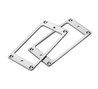Accesorios de guitarra para principiantes Anillo De Montaje De Pastilla Humbucker De Aleación De Aluminio Plano Reemplazo De Marco De Cubierta De Pastillas Para Cuello Y Puente Para Guitarras Eléctric