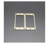 Accesorios de guitarra para principiantes Marco De Cubierta De Anillo De Pastilla De Metal Plano Para Guitarra LP/SG, Repuesto De Montaje, Accesorio Para Guitarra Eléctrica, 2 Uds.(Red)