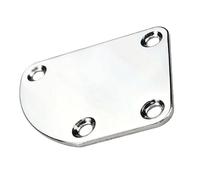 Accesorios de guitarra para principiantes Placa De Cuello Para Bajo Eléctrico, Placa De Unión De Cuello Tipo Esquina Sin Relleno, Piezas De Guitarra, Accesorios De Guitarra Cromados, 10 Uds.