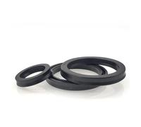 Accesorios de hardware 5 piezas ID 30-85 mm NBR negro Cilindro hidráulico Anillo de sellado de aceite Tipo UN/USH/U/Y Orificio del eje Anillo de sellado general Junta Arandela de sellado(65x75x6mm)