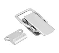 Accesorios de hardware de sujeción de alta resistencia con cerrojo industrial de acero inoxidable chapado para seguridad de hebilla de bloqueo (Acero inoxidable 304)