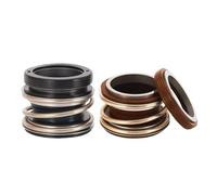 Accesorios de hardware Serie MB1 MG1/109, compatibles con sellos eje mecánicos 10, 12, 14, 15, 16, 17, 18, 19, 20, 22, 24 y 25 mm diámetro 110 resorte único for bombas agua(Sic-ca-fkm,38MM-109)