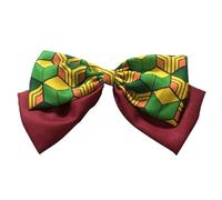 Accesorios de horquilla para el pelo para Demon Slayer Tomioka Giyuu, bufanda de seda, diadema, accesorios para el cabello atados, horquilla de Anime, regalo de Cosplay para mujer, 1 Uds.