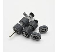 【Accesorios de impresora】 1 juego de rodillos de alimentación compatibles con Fujitsu FI640 FI6400 FI6800 LAFI780 LA7800 FI7900, rodillo de recogida de papel, piezas de impresora y fotocopiadora.