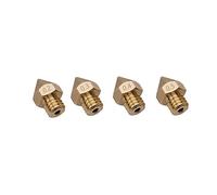 Accesorios de Impresora 10pcs Accesorios de Impresora 3D Extrusora MK8 Boquilla de Cabezal de impresión Tamaños Mixtos 0.2 mm 0.3 mm 0.4 mm 0.5 mm para 3MM 175MM Componentes de extrusoras MK8 Prusa
