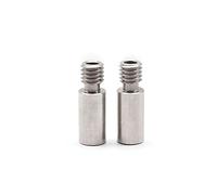 Accesorios de Impresora 2 Piezas V6 de Doble Garganta 23 mm 1,75/3 mm 4,1 mm con PTFE o Todo Metal para Impresora 3D para extrusora Chimera Dual hotend J-Head Heat Break Piezas de Impresora 3D