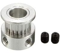 Accesorios de Impresora 2M de Longitud GT2 Correa de distribución + 2 Piezas GT2 Polea 16 Dientes de diámetro Rueda síncrona de 5 mm para Piezas de Impresora 3D Piezas de Impresora Prusa 3D