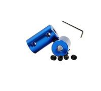 Accesorios de Impresora 2pcs 5x5 5x8 Acoplador de Eje Azul Acoplamiento de Motor Paso a Paso para Impresora 3D, Modelo de automóvil, Modelo de Barco, Modelo de Bricolaje de Metal, Piezas de Impresora