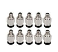 Accesorios De Impresora 3d PC4-M6 Conector Ajuste Rápido Neumático Recto Macho PTFE(10pcs PC4-M6)