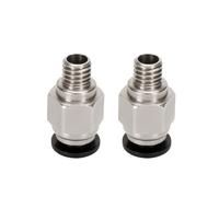 Accesorios De Impresora 3d PC4-M6 Conector Ajuste Rápido Neumático Recto Macho PTFE(2pcs PC4-M6)