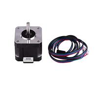 Accesorios de Impresora 42 Motor Paso a Paso 2 Fases 0,9 Grados Ángulo de Paso Bajo Nivel de Ruido 17HS4401S Motor Paso a Paso con Cable de 1 m para Impresora 3D CNC Piezas de Impresora 3D