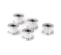 Accesorios de Impresora 5 unids/Set polea de distribución 20 Dientes 6mm 10mm Ancho de Correa polea de Correa síncrona 16T 20T para Impresora 3D (Size : T20 5 Toothed)
