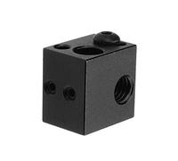 Accesorios de Impresora Accesorios de computadora, Bloque de Calentamiento de Extremo Caliente de Aluminio 16 16 12 mm Admite Varios termistores para Impresora 3D Extrusora de Cabezal en J