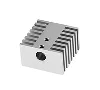 Accesorios de impresora Bloque de aleación de aluminio de un solo cabezal Disipador de calor Radiador Metal Aleta de enfriamiento de bricolaje 30 30 18 mm para componentes de extrusoras de impresora 3