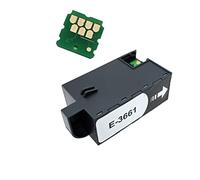 Accesorios de Impresora compatibles con T366100 T3661 Caja de Mantenimiento de Tinta Compatible con impresoras Epson Expression Photo XP-15000 XP-15010 XP-15080 XP15000 XP15010 XP15080 (Color: Tanque