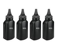 Accesorios de Impresora compatibles con Tóner en Polvo Negro de 80 g Compatible con Brother TN450 TN-450 TN-420 TN420 DCP 7055 7057 7060 7065 7070 HL 2130 2132 2135 (Color: 1 Botella)