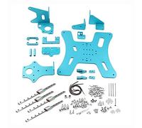 Accesorios de Impresora Kit de actualización de Impresora 3D Nder 3 Pro, Que Incluye Correas del Eje XY Tornillos Placa de Aluminio Guía Lineal - Deslizador Rieles revestidos en Negro