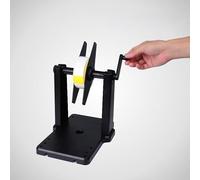 Accesorios de Impresora Nuevo Operación Manual Etiqueta Rewback Rewinder for Argox Tsco Godex Zebra y Otras impresoras, PT Stent de Papel de Impresora de código de Barras (Color : BK)