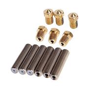 Accesorios de Impresora Pieza de Impresora 3D Boquilla extrusora de 0,4 mm Tubo de Garganta de 1,75 mm Broca de 0,4 mm