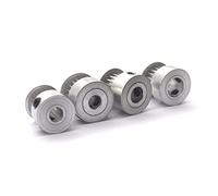 Accesorios de Impresora Polea de distribución 16 Dientes 2GT 20 Dientes Diámetro de Aluminio 5 mm 8 mm Ajuste para GT2-6 mm Correa de distribución Abierta para Impresora 3D Piezas de Impresora 3D