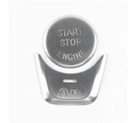 Accesorios De Interior Coche, Consola Cambio Marchas, Cubierta Botón Multimedia, Pegatina Decorativa Para Serie 5 G30 G38 2018-2021 antipolvo(Key start silver)