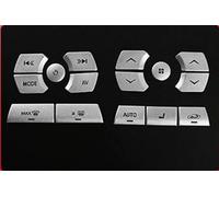 Accesorios De Interior Coche Pegatina Panel Cambio Control Central Botón Decoración Calcomanía Para Jaguar XF 2012-2015 pegatinas(G)