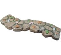 Accesorios de jardín de hadas en miniatura, accesorios de jardín de hadas, pasarela de piedra, accesorio de casa de muñecas, micro camino en miniatura para jardín de hadas, camino de jardín encantado