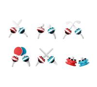 Accesorios de juego 12 en 1, incluye mango de remo de tenis de mesa para accesorios