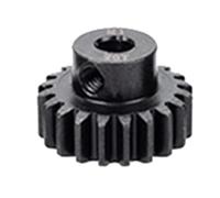 Accesorios de Juguete 1 Pieza de Engranaje de Motor de piñón de Metal de Acero M1 5Mm Negro para Coche Modelo 1/10 RC Moto 11T(Plum)