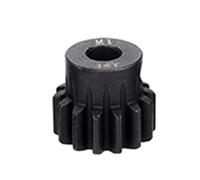 Accesorios de Juguete 1 Pieza de Engranaje de Motor de piñón de Metal de Acero M1 5Mm Negro para Coche Modelo 1/10 RC Moto 11T(Light Grey)