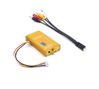 Accesorios de juguete Pantalla Digital FPV 1,2 GHZ 1,2G 1500mW 8CH transmisor inalámbrico de Audio y vídeo y Kit receptor de 12 canales for Dron RC(Only Transmitter)