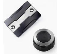 Accesorios De La Cubierta Del Tanque De Aceite Del Cilindro Maestro De Líquido De Frenos Delantero Y Trasero Para TRACER 900 GT 700 GT TRACER 700gt 900gt(A set of titanium)