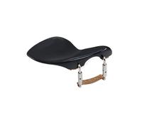accesorios de la mandíbula del violín, Mentonera de ébano for violín for violines 1/8 1/4 1/2 3/4 4/4(1pc 1-4 Violin Screw)