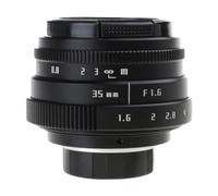 Accesorios de lente de cámara de gran apertura de 35 mm f1.6 C-Mount CCTV lente de cámara