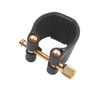 Accesorios De Ligadura Para Saxofón, Boquilla Compacta Con Clip Negro, Piezas De Cuero PU