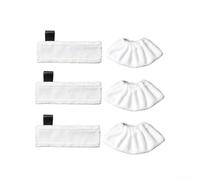 Accesorios de limpieza de vapor para Kärcher, para Sc1sc2sc4sc5 para trapeador de vapor para limpieza de trapeador cubierta de paño reemplazo (H)