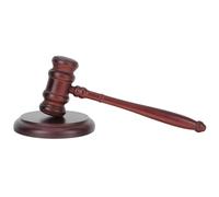 Accesorios de madera para jueces: Mazo de madera del juez con el bloque los sonidos for tamaños múltiples marrones claros la subasta corte