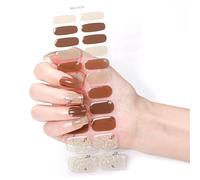 Accesorios De Manicura De Arte De Uñas De Moda Cubiertas Completas Tiras De Uñas De Gel Envoltura Decoración De Uñas Para El Uso De