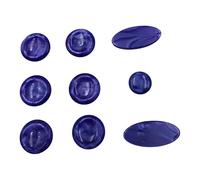 Accesorios de mantenimiento para saxofón, almohadillas con acabado de perlas con diseño de sellado elástico para un tono óptimo, almohadillas de repuesto para saxofón