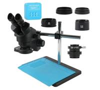 Accesorios de microscopio de laboratorio 48MP 1080P HDMI USB Simul Foca 7X - 90X Zoom continuo Trinocular Estéreo Microscopio Cámara de vídeo para reparación de reparación de soldadura de teléfono