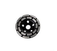 Accesorios de molienda eléctricos Rueda abrasiva de piedra de doble fila para un rendimiento óptimo (115 mm)