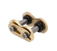 accesorios de moto Conector de conexión de cadena pesada 428 520 525 530HV, enlace de unión principal con bloqueo de cadena de junta tórica, enlace de anillo de hebilla de cadena de motocicleta(428HV)