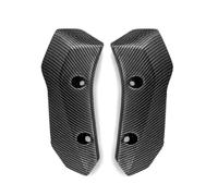 Accesorios de motocicleta ABS plástico lateral negro radiador cubierta protectora carenado delantero apto para Yam&aha MT07 FZ07 2012-2017 Cubierta Lateral Radiador(Carbon Fiber Look)