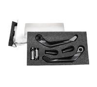 Accesorios De Motocicleta, Empuñaduras De Barra, Palancas De Embrague De Freno Final, Protector De Protección para ER6F ER6 F ER6N E R6N 2009-2016 2015 2014 Protectores Manillar Moto(Black)