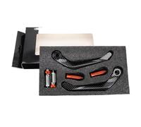 Accesorios De Motocicleta, Empuñaduras De Barra, Palancas De Embrague De Freno Final, Protector De Protección para ER6F ER6 F ER6N E R6N 2009-2016 2015 2014 Protectores Manillar Moto(Orange)