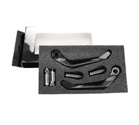 Accesorios De Motocicleta, Empuñaduras De Barra, Palancas De Embrague De Freno Final, Protector De Protección para ER6F ER6 F ER6N E R6N 2009-2016 2015 2014 Protectores Manillar Moto(Gray)