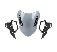 Accesorios De Motocicleta Espejo Deflector Parabrisas Delantero para MT-15 2019-2024(Gray)